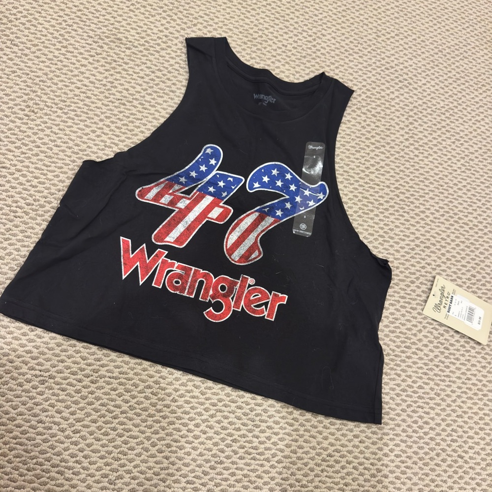 Wrangler Retro Black Top